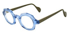 NaoNed® Mare Eyeglasses - 2603-B Translucent clear blue / Grey