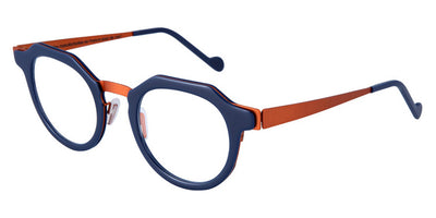 NaoNed® Men Ruz NAO Men Ruz 42bg 47 - Gray Blue/Rust Eyeglasses