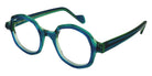 NaoNed® Mika Eyeglasses - 005 Transparent turquoise green