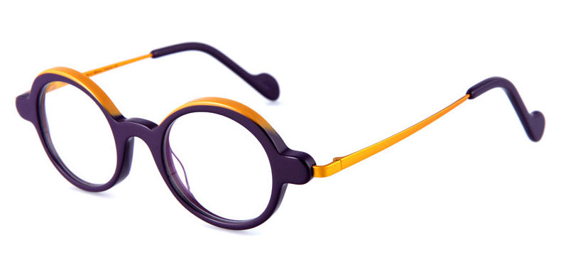 NaoNed® Oded NAO Oded 23015 42 - Purple/Curry Yellow Eyeglasses
