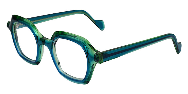 NaoNed® Safir Eyeglasses - 005 Transparent turquoise green