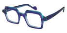 NaoNed® Topaz Eyeglasses - 014 Translucent blue