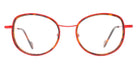 NaoNed® Yoet NAO Yoet 36B 50 - Brown Tortoiseshell / Red Eyeglasses
