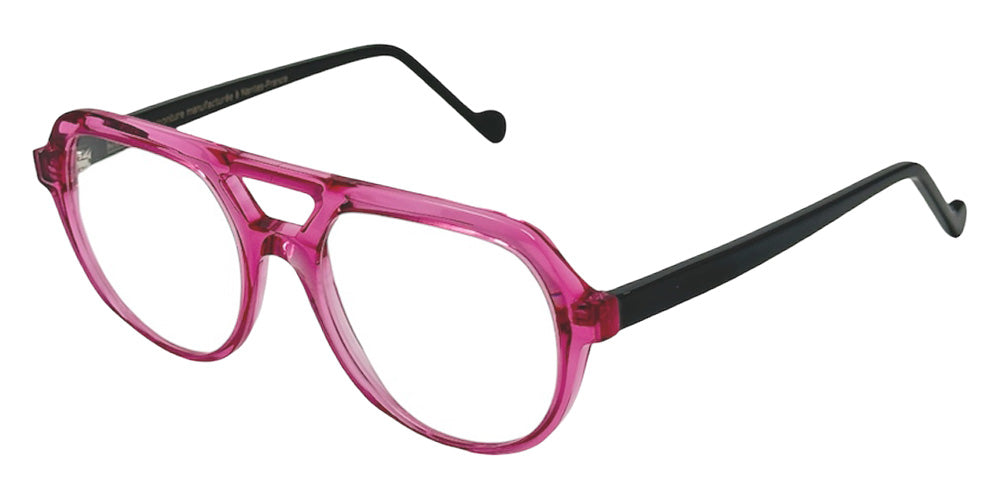 NaoNed® Zenith Eyeglasses - 2625 Transluscent pink / Dark grey
