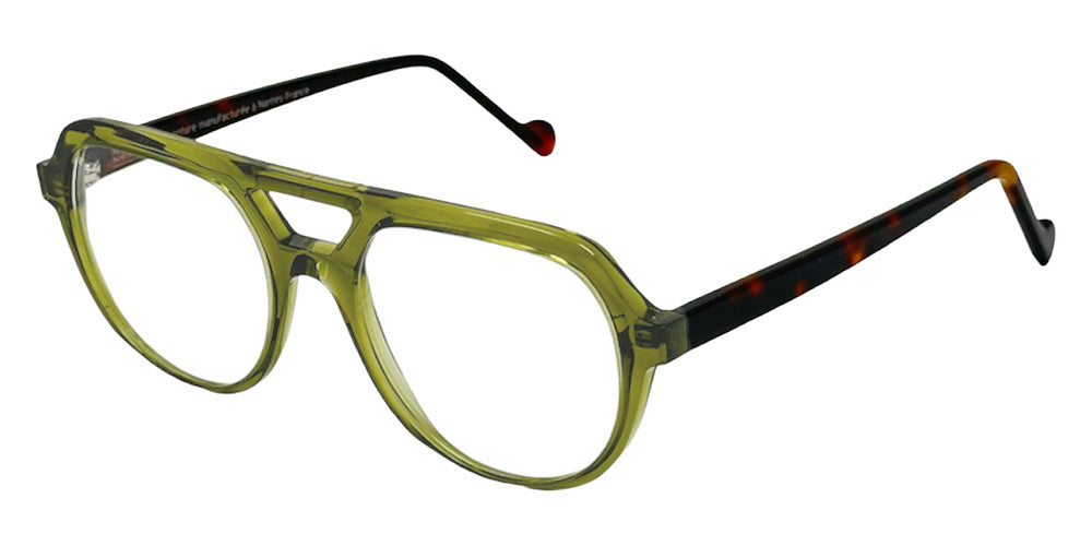 NaoNed® Zenith Eyeglasses - 2626 Transluscent green / Tortoiseshell