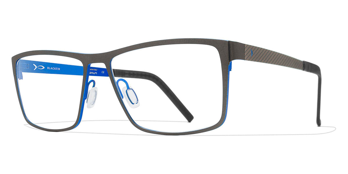 Blackfin® NASHVILLE BLF NASHVILLE 956 55 - Gunmetal Grey/Olympic Blue Eyeglasses