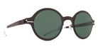 Mykita® NESTOR MYK NESTOR Dark Brown / Polarized Pro Green 15 47 - Dark Brown / Polarized Pro Green 15 Sunglasses