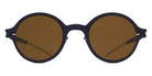 Mykita® NESTOR MYK NESTOR Indigo / Raw Brown Solid 47 - Indigo / Raw Brown Solid Sunglasses