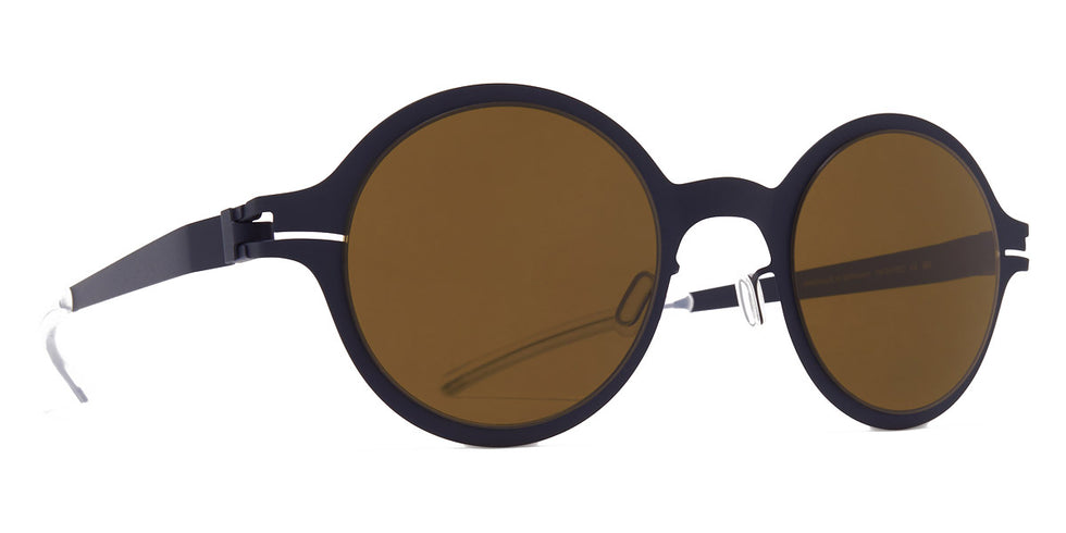 Mykita® NESTOR MYK NESTOR Indigo / Raw Brown Solid 47 - Indigo / Raw Brown Solid Sunglasses