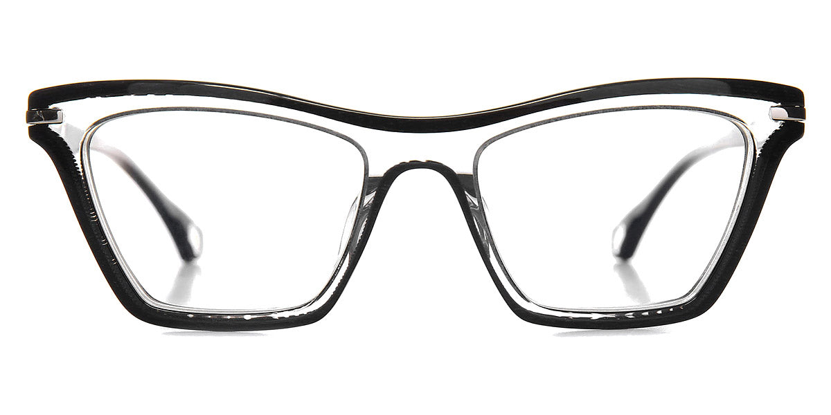 Blake Kuwahara® NEUTRA BLK NEUTRA CRYSTAL 49 - CRYSTAL Eyeglasses