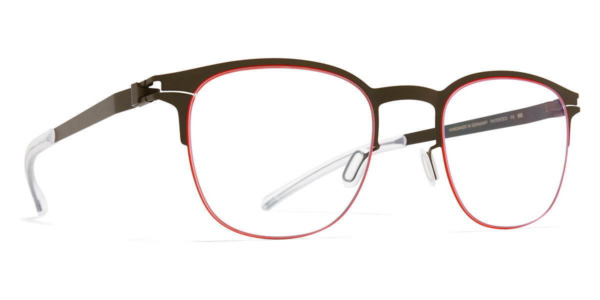 Mykita® NEVILLE MYK NEVILLE Camougreen/Tangerine 48 - Camougreen/Tangerine Eyeglasses