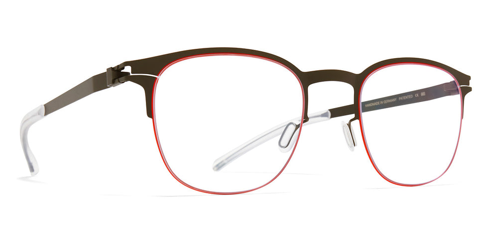 Mykita® NEVILLE MYK NEVILLE Camougreen/Tangerine 48 - Camougreen/Tangerine Eyeglasses