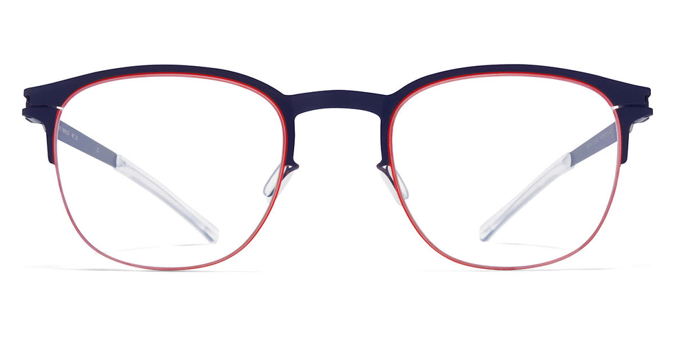 Mykita® NEVILLE MYK NEVILLE Navy/Rusty Red 48 - Navy/Rusty Red Eyeglasses