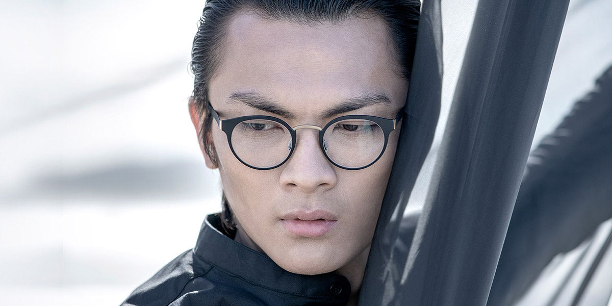 Blackfin® NEW ORLEANS BLF NEW ORLEANS 961 46 - Black/Black Gold Eyeglasses