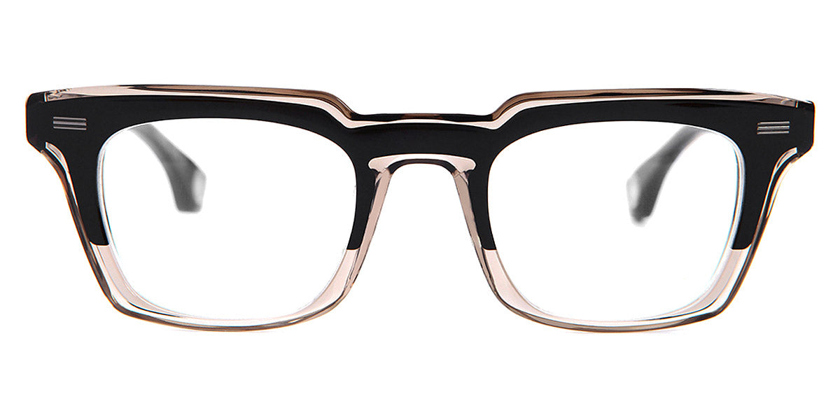 Blake Kuwahara® NEWELL BLK NEWELL BLACK 48 - BLACK Eyeglasses