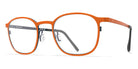 Blackfin® NEWPORT BLF NEWPORT 1530 47 - Space Orange/Shadow Dark Blue Eyeglasses