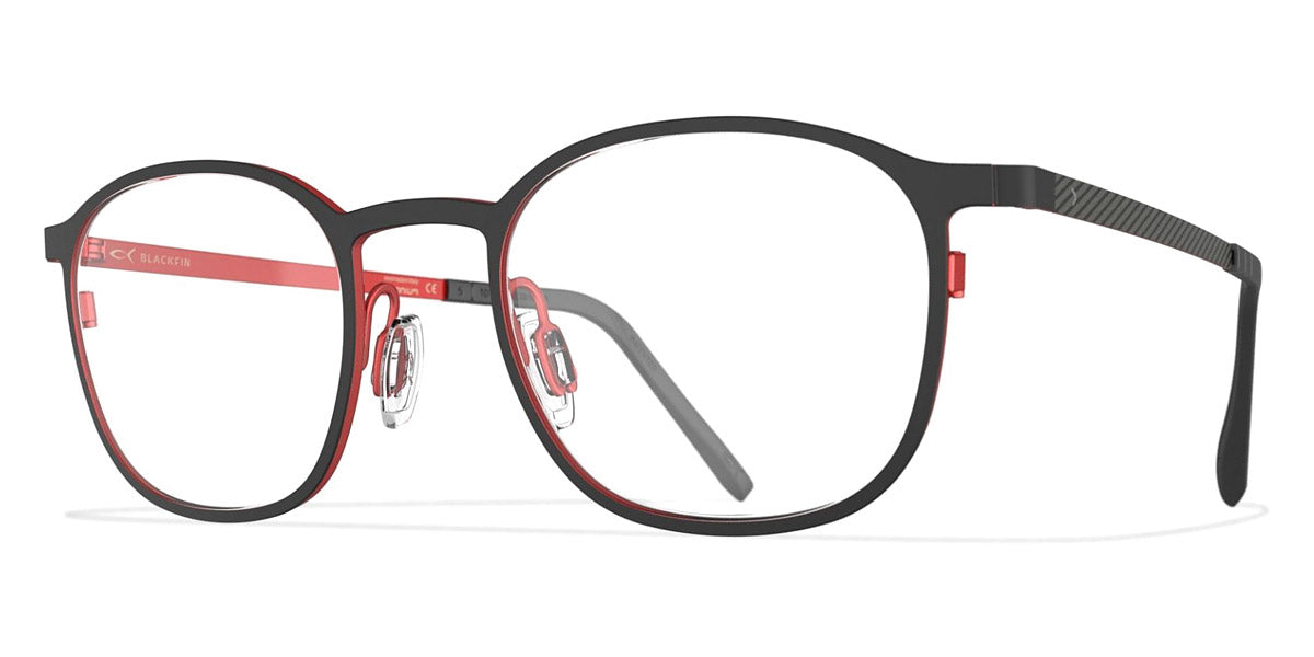 Blackfin® NEWPORT BLF NEWPORT 601 47 - Black/Red Eyeglasses