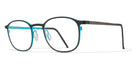 Blackfin® NEWPORT BLF NEWPORT 945 47 - Black/Light Blue Eyeglasses