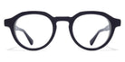 Mykita® NIAM MYK NIAM C154 Milky Indigo/Shiny Silver 47 - C154 Milky Indigo/Shiny Silver Eyeglasses