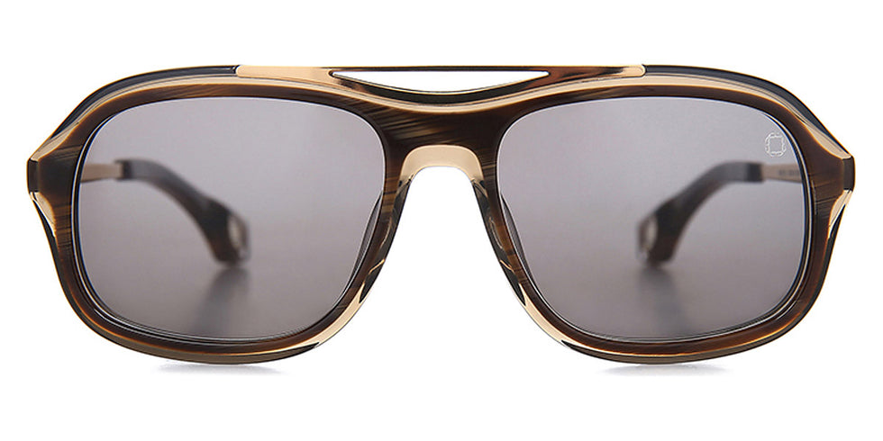 Blake Kuwahara® NIEMEYER BLK NIEMEYER BROWN HORN 56 - BROWN HORN Sunglasses