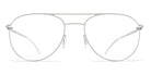 Mykita® NIKEN MYK NIKEN Shiny Silver 52 - Shiny Silver Eyeglasses