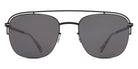 Mykita® NOR MYK NOR Black / Cool Grey Solid 52 - Black / Cool Grey Solid Sunglasses