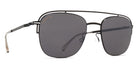 Mykita® NOR MYK NOR Black / Cool Grey Solid 52 - Black / Cool Grey Solid Sunglasses