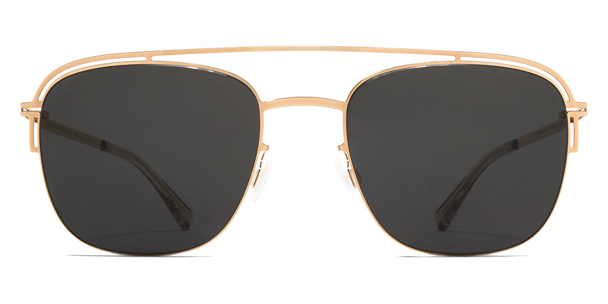 Mykita® NOR MYK NOR Champagne Gold / Dark Grey Solid 52 - Champagne Gold / Dark Grey Solid Sunglasses