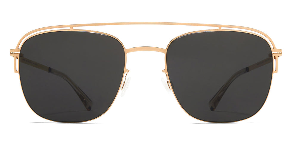Mykita® NOR MYK NOR Champagne Gold / Dark Grey Solid 52 - Champagne Gold / Dark Grey Solid Sunglasses