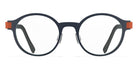Blackfin® NORTHPORT BLF NORTHPORT 1602 48 - Paprika Orange/Storm Navy Blue Eyeglasses