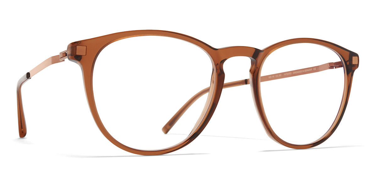 Mykita® NUKKA MYK NUKKA C73 Topaz/Shiny Copper 49 - C73 Topaz/Shiny Copper Eyeglasses
