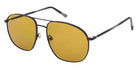 Andy Wolf® Oak Sun ANW Oak Sun 03 59 - Black/Orange Sunglasses