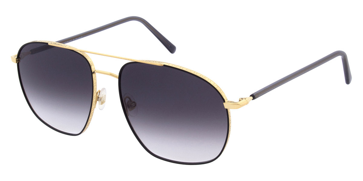 Andy Wolf® Oak Sun ANW Oak Sun 04 59 - Gold/Black Sunglasses