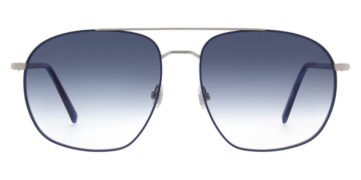 Andy Wolf® Oak Sun ANW Oak Sun 05 59 - Silver/Blue Sunglasses