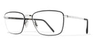 Blackfin® OAKS BLF OAKS 1177 55 - Black/Silver Eyeglasses