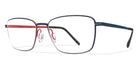 Blackfin® OAKS BLF OAKS 1195 55 - Blue/Red Eyeglasses