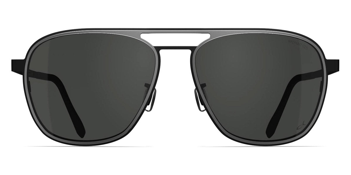 Blackfin® OCEAN PORT BLF Ocean Port Sun 1462 57 - Blackfin Black/Satin Silver Sunglasses