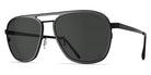Blackfin® OCEAN PORT BLF Ocean Port Sun 1462 57 - Blackfin Black/Satin Silver Sunglasses