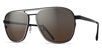 Blackfin® OCEAN PORT BLF Ocean Port Sun 1660 57 - Blackfin Black/Satin Silver With Blackfin Airglass™ Lenses Sunglasses
