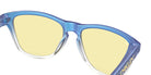 Oakley® OJ9006 FROGSKINS XS OJ9006 900642 53 Sunglasses - Matte Cyan/Blue/Clear Shift Fade / Prizm Gaming™ 2.0 Mirrored