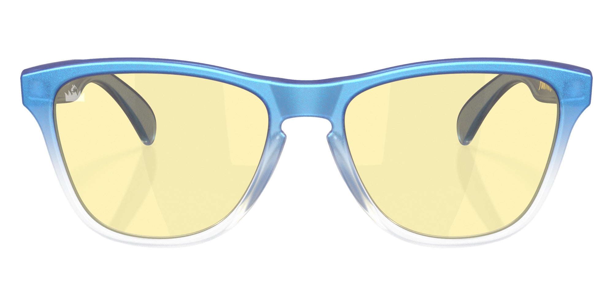 Oakley® OJ9006 FROGSKINS XS OJ9006 900642 53 Sunglasses - Matte Cyan/Blue/Clear Shift Fade / Prizm Gaming™ 2.0 Mirrored