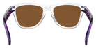 Oakley® OJ9009 FROGSKINS XXS OJ9009 900903 48 Sunglasses - Clear / Prizm Violet Mirrored