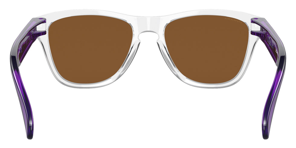 Oakley® OJ9009 FROGSKINS XXS OJ9009 900903 48 Sunglasses - Clear / Prizm Violet Mirrored