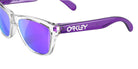 Oakley® OJ9009 FROGSKINS XXS OJ9009 900903 48 Sunglasses - Clear / Prizm Violet Mirrored