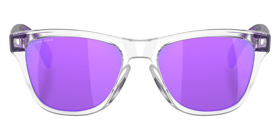 Oakley® OJ9009 FROGSKINS XXS OJ9009 900903 48 Sunglasses - Clear / Prizm Violet Mirrored