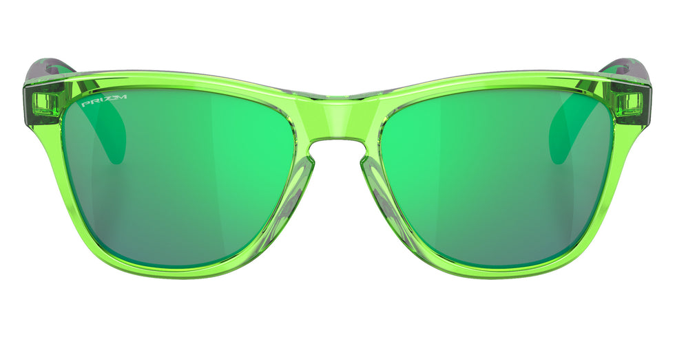 Oakley® OJ9009 FROGSKINS XXS OJ9009 900905 48 Sunglasses - Acid Green / Prizm Jade Mirrored
