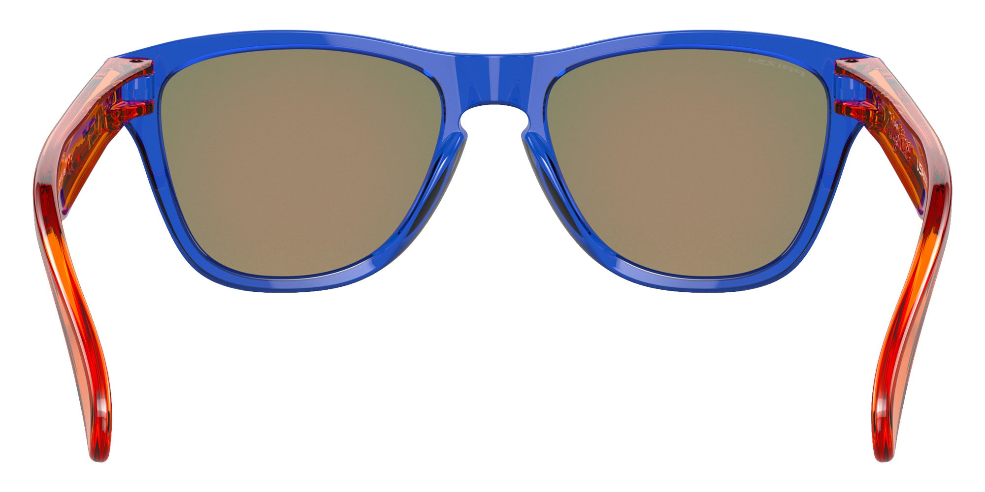 Oakley® OJ9009 FROGSKINS XXS OJ9009 900906 48 Sunglasses - Crystal Blue / Prizm Ruby Mirrored