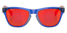 Oakley® OJ9009 FROGSKINS XXS OJ9009 900906 48 Sunglasses - Crystal Blue / Prizm Ruby Mirrored