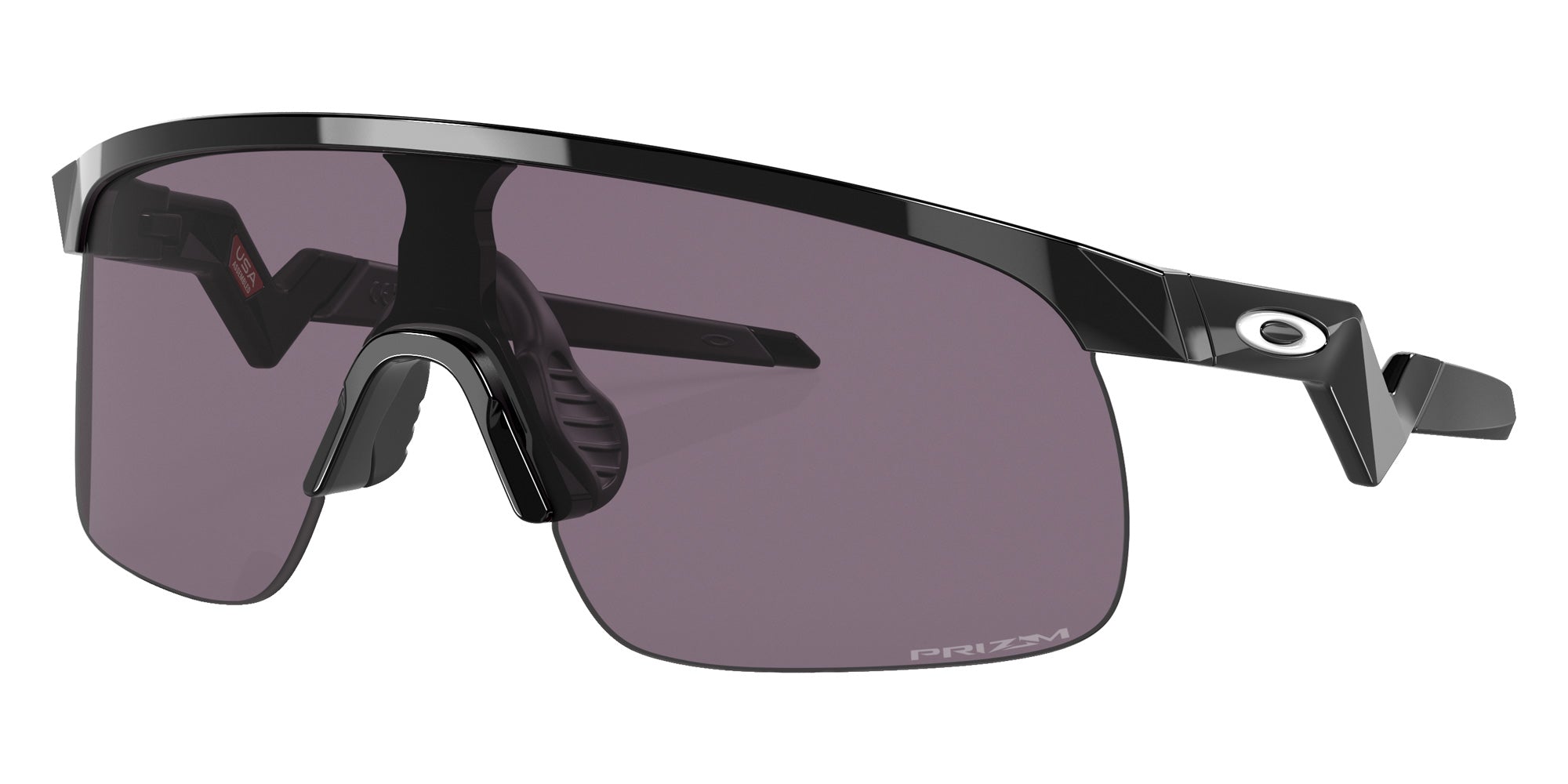 Oakley® OJ9010 RESISTOR OJ9010 901001 23 Sunglasses - Polished Black / Prizm Gray