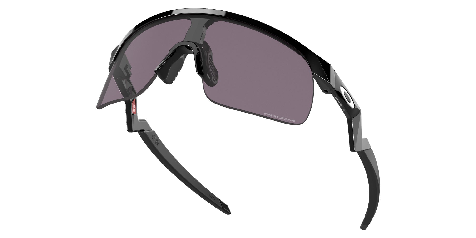 Oakley® OJ9010 RESISTOR OJ9010 901001 23 Sunglasses - Polished Black / Prizm Gray
